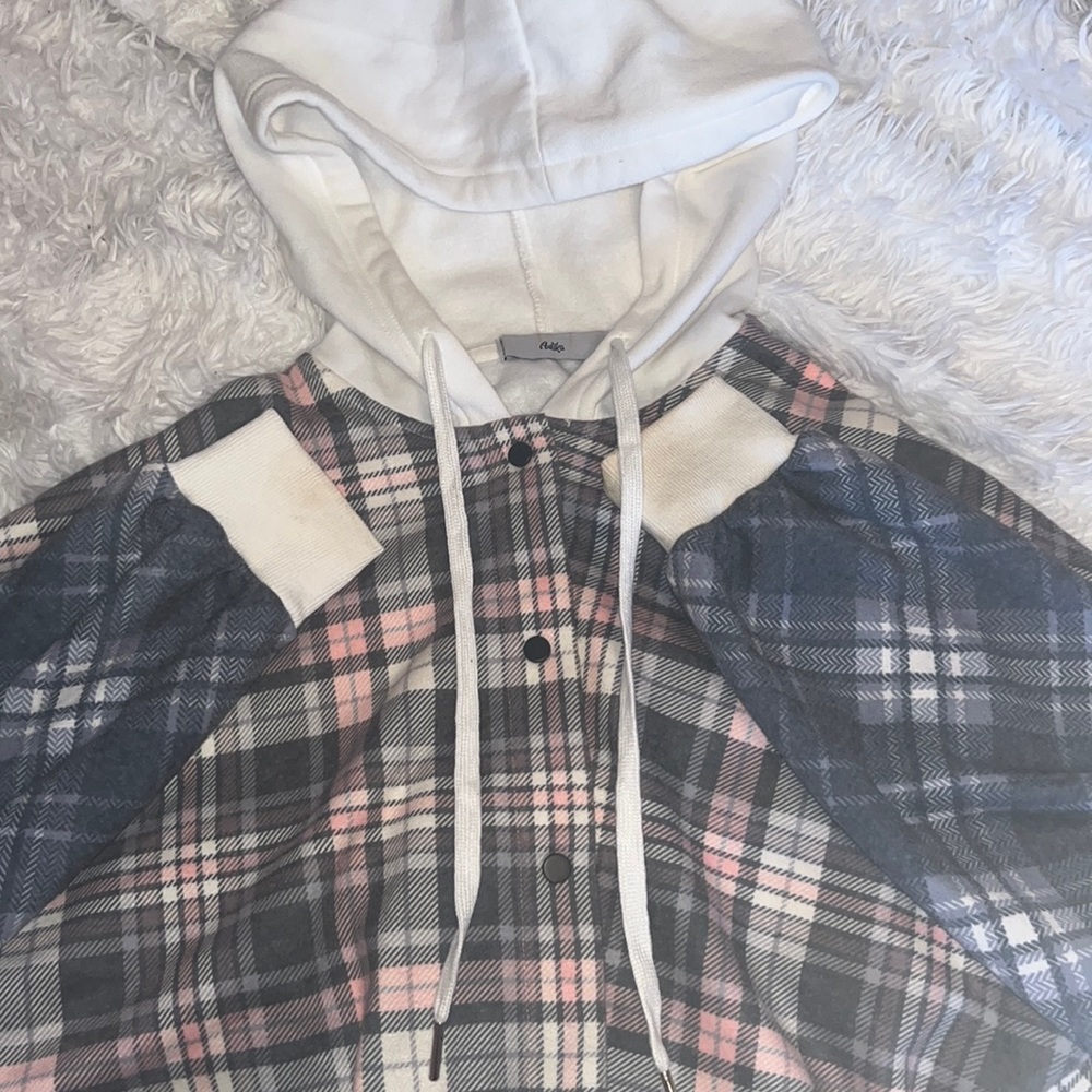 Adika cropped flannel